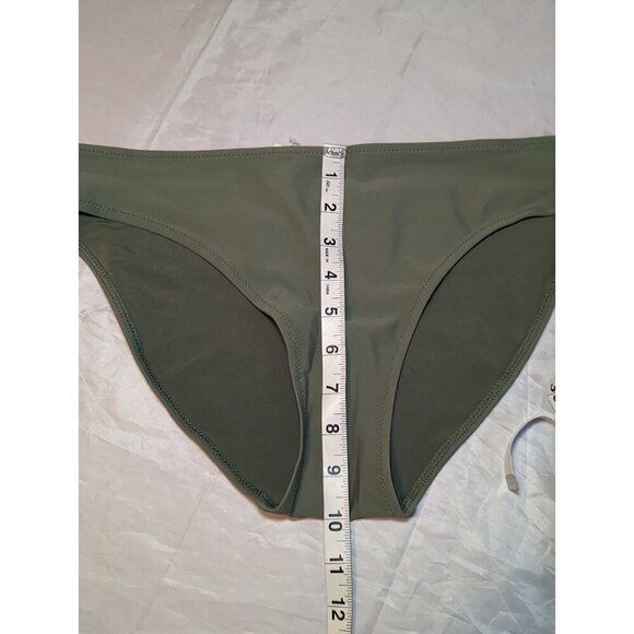 Aerie Olive Full Coverage Bikini Bottom Size Large NWT - Picture 8 of 10